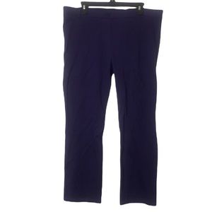 Betabrand Dress Pant Yoga Pants Size XXL Navy Blue